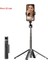 Ayrılabilir Kablosuz Uzaktan Kumandalı ve Mini Tripod Standlı Selfie Çubuğu ile LED Işıklı Alüminyum Alaşımlı Selfie Çubuğu (Yurt Dışından) 4