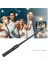 Siyah Ekle Ty-C Mikrofon Cool Dıer Q12S Katlanabilir Kablosuz Bluetooth Selfie Çubuğu Tripod Monopod Bluetooth Deklanşörlü Dolgu Işığı iphone Xiaomi Telefonu (Yurt Dışından) 5