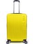 Abs Sarı Orta Boy Valiz 16457 1