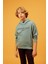 Erkek Çocuk Baskılı Kapüşonlu Sweatshirt B5489A823WN 1
