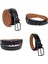 Hakiki Deri Kemer ve Cüzdan Hediyelik Kutulu Set (Damat Bohçası) 4