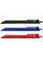 Klasik Siyah Mavi Kırmızı Tükenmez Kalem 0.7mm Set 1