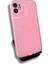 Apple iPhone 11 Kamera Korumalı Simli Renkli Pembe Silikon Kılıf 1