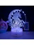 Justup LED Gece Aydınlatması Ht Unicorn Serisi 3D Illusion Lamba Çocuk Yatak Odası Dekoratif Işıklar Için 16 Renkli Uzaktan Kumanda - Desen G（çatlak Koltuk） (Yurt Dışından) 1