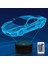 Justup Araba 3D Hediyeler Lamba Ralli Araçları Illusion Optik Gece; Ht Işık; Ht 16 Renk Uzaktan Kumanda ile Değişen Yatak Odası Dekor Için Spor Yarış Sevgilisi Çocuk Boy Erkekler (Yurt Dışından) 1