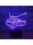 Tank Modeli Optik Illüzyon Lamba LED Renkli Lamba 3D Lamba Gece Aydınlatması Akrilik Atmosfer Lambası 7 Renk Modern Lamba Çocuk Ev Dekorasyonu (Yurt Dışından) 2