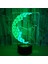 Justup Golf Gece Lambası Ht LED 3D Illusion Masa Lambası Uzaktan Kumanda ile 16 Renkli Değişen Gece Lambası Yatak Odası Dekorasyonu Için Doğum Günü Yılbaşı Hediyeleri (Stil 4) (Yurt Dışından) 1