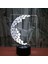 Justup Golf Gece Lambası Ht LED 3D Illusion Masa Lambası Uzaktan Kumanda ile 16 Renkli Değişen Gece Lambası Yatak Odası Dekorasyonu Için Doğum Günü Yılbaşı Hediyeleri (Stil 4) (Yurt Dışından) 3