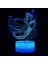 Justup Denizkızı 3D Illusion Lamba Kız Için Denizkızı Lamba Noel Doğum Günü Hediyesi Küçük Denizkızı LED Gece; Ht Işık; Ht 16 Renk Çocuklar Için Değişiyor Erkek Çocuk (Stil C) (Yurt Dışından) 1