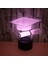 Justup Bachelor Cap 3D Işık;ht Masa Masa Dokunmatik Gece;ht Işık;ht Lovely 7 Renk Değişimi USB LED Lamba（stil 10） (Yurt Dışından) 4