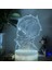 Justup Anime Büyü Şekil Gojo Satoru 3D LED Gece Aydınlatması Dokunmatik Uzaktan Kumanda ile Çocuk Yatak Odası Dekoratif 3D Illüzyon Lamba --- Desen F (Çatlak Koltuk) (Yurt Dışından) 1