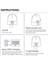 Işıklı LED Beanie Hat;ht,unisex USB Şarj Edilebilir Eller Serbest 4 LED Far Kapağı Kış Örme Gece;ht Işık;hted Şapka El Feneri;ht Kadın Erkek Baba Ona Koca Için Hediyeler (Pembe) (Yurt Dışından) 5