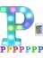Justup Renkli LED Kayan Yazı Işığı; Uzaktan Işıklı Hts; Işıklı Ht Up Kayan Yazı Işaretleri Parti Bar Harfleri; Ev Için Hts Süslemeleri --- Çok Renkli P (Yurt Dışından) 1