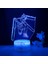Justup 3D LED Gece Işığı Hts Anime Karakter 3D Illusion Lamba Yatak Odası Dekorasyon Gece Işığı Çocuk Doğum Günü Işığı - Çatlak Koltuk (Yurt Dışından) 1