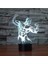 Vücut Geliştirme Modeli Optik Illusion Lamba LED 3D Lamba Gece Aydınlatması Akrilik Atmosfer Lambası 7 Renk Modern Lamba Çocuk Ev Dekorasyonu (Yurt Dışından) 1