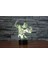 Vücut Geliştirme Modeli Optik Illusion Lamba LED 3D Lamba Gece Aydınlatması Akrilik Atmosfer Lambası 7 Renk Modern Lamba Çocuk Ev Dekorasyonu (Yurt Dışından) 4