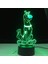 Şekil Sevimli Karikatür Köpek Bebek Gece Renkli Dokunmatik Sensör Çocuk Odası Başucu Masa 3D Lamba LED Gece Işık Uzaktan Telefon Kontrolü Renk (Yurt Dışından) 4