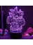 3D Gece Işıkları, Uzaktan Kumandalı ve Rgb Renkli 3D Optik Illüzyon LED Lambalar (Dragon Ball) (Yurt Dışından) 1