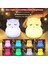 Justup Gece Lambası,ht Sevimli Bebek Gecesi;ht Işık;ht Lamba Şarj Edilebilir Silikon LED Gece;ht Işık;ht Hayvan Kreş Lambası Yatak Odası Taşınabilir Işık;ht （büyük Baykuş） (Yurt Dışından) 2