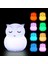 Justup Gece Lambası,ht Sevimli Bebek Gecesi;ht Işık;ht Lamba Şarj Edilebilir Silikon LED Gece;ht Işık;ht Hayvan Kreş Lambası Yatak Odası Taşınabilir Işık;ht （büyük Baykuş） (Yurt Dışından) 4