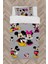 Bebek ve Çocuk Odası Mickey ve Minnie Mause Desenli Seksekli Nevresim Takımı 1