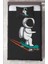 Bebek ve Çocuk Odası Kaykaylı Astronot Desenli Yatak Örtüsü 1