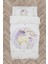 Bebek ve Çocuk Odası Yıldızlı Mavi Unicorn Desenli Nevresim Takımı 1