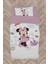 Bebek ve Çocuk Odası Minnie Mause Küçük Figür Desenli Nevresim Takımı 1