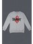 Unisex Sweatshirt Slipknot Slip Knot Ravado Goat Star Logo Baskılı Gri Sweat 1
