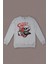 Unisex Sweatshirt Drink Coffee Skull Kahve Funny Eğlence Baskılı Gri Sweat 1