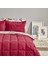 Karaca Home Lydia Çift Kişilik Stripe Comfort Set Bordo 2