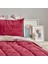 Karaca Home Lydia Çift Kişilik Stripe Comfort Set Bordo 3