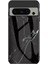 Google Pixel 8 Pro Temperli Cam Kapak Mermer Deseni Pc+Tpu Çizgiye Döküm Anti Telefon Kılıfı (Yurt Dışından) 1
