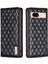 Google Pixel 8A Rhombus Basılı Stand Telefon Kapağı (Yurt Dışından) 1