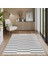 Elegantwoven Mavi Pamuk Dokuma Kilim - Homesteadart Rugs, Çift Taraflı, Nefes Alabilen ve 30°c'de Yıkanabilir, Katlanabilir, Robot Süpürge ile Uyumlu Yapı - Çeşitli Ölçülerde 1