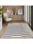 Elegantwoven Siyah Pamuk Dokuma Kilim - Homesteadart Rugs, Çift Taraflı, Nefes Alabilen ve 30°c'de Yıkanabilir, Katlanabilir, Robot Süpürge ile Uyumlu Yapı - Çeşitli Ölçülerde 1