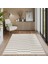 Elegantwoven Açık Gri Pamuk Dokuma Kilim - Homesteadart Rugs, Çift Taraflı, Nefes Alabilen ve 30°c'de Yıkanabilir, Katlanabilir, Robot Süpürge ile Uyumlu Yapı - Çeşitli Ölçülerde 3