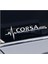 Opel Corsa Nabız Kalp Atışı Ritim Sticker 2 Adet Beyaz 18*6 cm 1