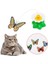Petinka® Hareketli Dönen Kelebek - Kedi Oyuncağı ( Pille Çalışır) 4