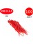 Kablo Bağı Plastik Cırt Kelepçe 200 mm x 2.5 mm Kırmızı 100 Adet 2