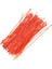 Kablo Bağı Plastik Cırt Kelepçe 200 mm x 2.5 mm Kırmızı 100 Adet 4