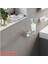 Metal Diş Fırçalık Vidalı Askı Banyo Lavabo Diş Fırçası Stand Kabı Kutusu Hazneli Krom 4