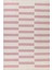 Elegantwoven Pembe Pamuk Dokuma Kilim - Homesteadart Rugs, Çift Taraflı, Nefes Alabilen ve 30°c'de Yıkanabilir, Katlanabilir, Robot Süpürge ile Uyumlu Yapı - Çeşitli Ölçülerde 1