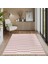 Elegantwoven Pembe Pamuk Dokuma Kilim - Homesteadart Rugs, Çift Taraflı, Nefes Alabilen ve 30°c'de Yıkanabilir, Katlanabilir, Robot Süpürge ile Uyumlu Yapı - Çeşitli Ölçülerde 2