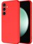 Casestreet Samsung Galaxy S23 Fe Kılıf Mara Lansman Silikon Mat Soft Kamera Korumalı Kırmızı 2
