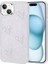 Apple iPhone 14 Kılıf Figürler Kabartma Eralli Parlak Silikon Kırmızı 2