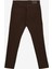 Normal Bel Boru Paça Comfort Fit Kahve Erkek Pantolon 4A0124100062 2
