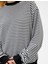 Bisiklet Yaka Sweatshirt Uzun Kollu Pamuk Karışımlı Rahat Kalıp 5
