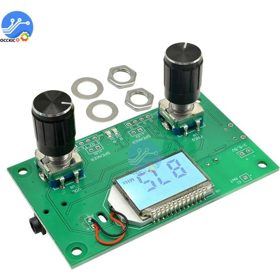 Modulo Radio FM 87-108 MHz Con Display LCD, Kit Fai Da Te Per Apprendimento Elettronica, Saldabile