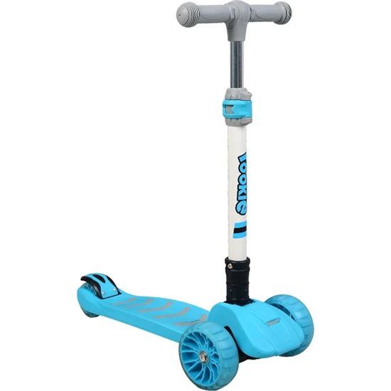 Rookie Işıklı Katlanabilir Maxi Pro LED Scooter